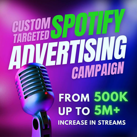 Targeted Spotify Advertising Custom Package